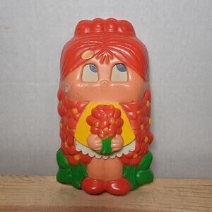 VINTAGE Mid-1970s Plastic Retro Kitsch Switch Plate